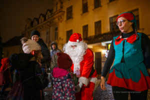 Mikołajki, odpalenie iluminacji o 17